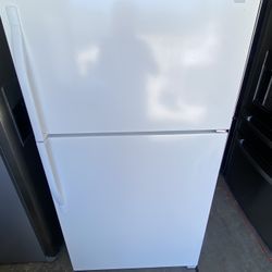 White Kenmore  Top And Bottom Refrigerator 