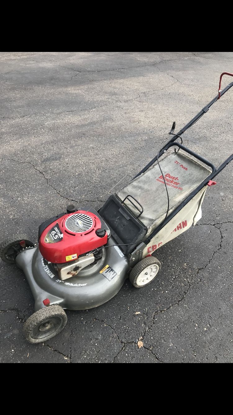 21” Push Lawn Mower (with Bag)