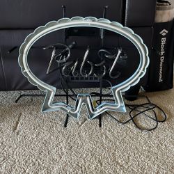 Pabst Neon Sign