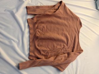 Peach sweater