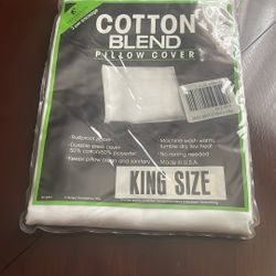 Package Of 2 King Size Pillow Cases 