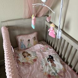 Princess Crib Set