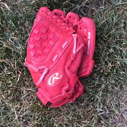 10.5 In Red Baseball Mit  