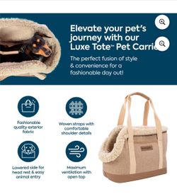 Pet tote/carrier