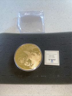 American Mint 1849 Liberty  Head Double Eagle Commemorative Coin gold Layered