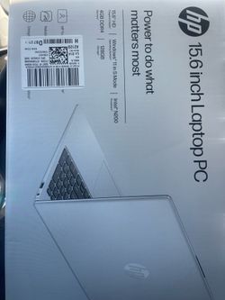 Brand new hp laptop