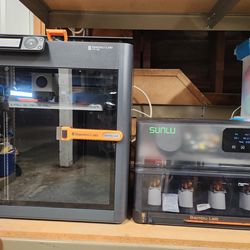 Bambu Labs 3D printer P1S combo with AMS + Sunlu heater