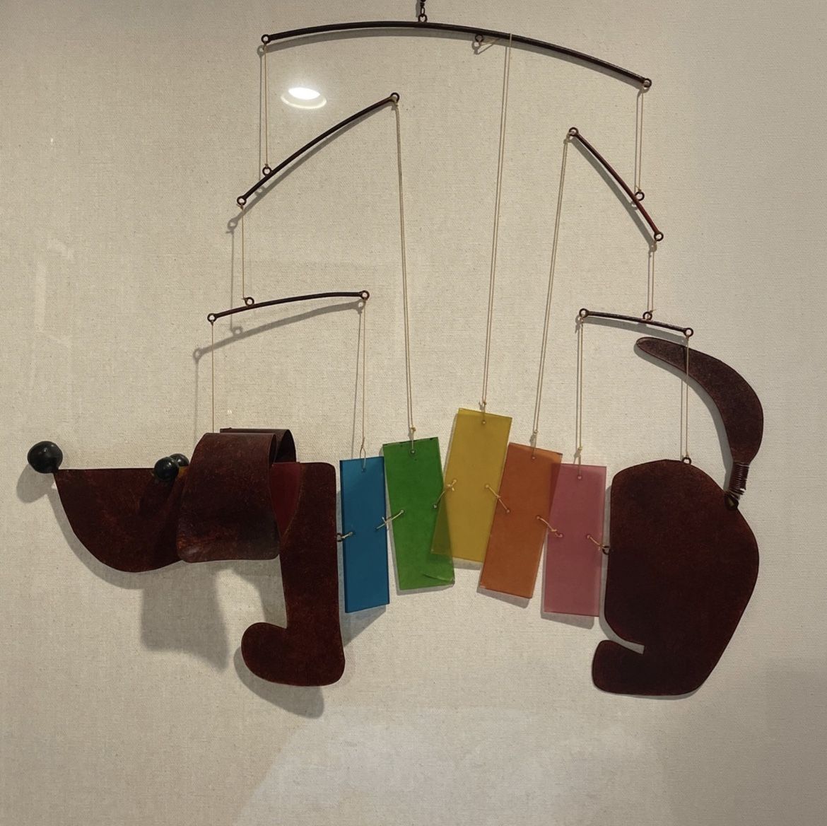 Free Dachsund Dog Wind chime 