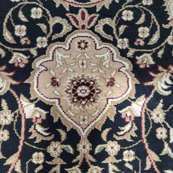 Elegance Oriental Hand-tufted Wool Rug, Rectangular, 5.2' X 7.5'