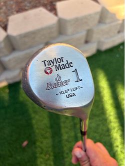 TaylorMade Burner Driver 1-Wood 10.5° Steel Shaft Silver RH