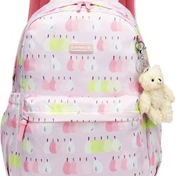 Backpack for Girls, Kids Backpack, Waterproof Large Space School Backpacks for Teen Girls, suitable for Travel and School (Purple)