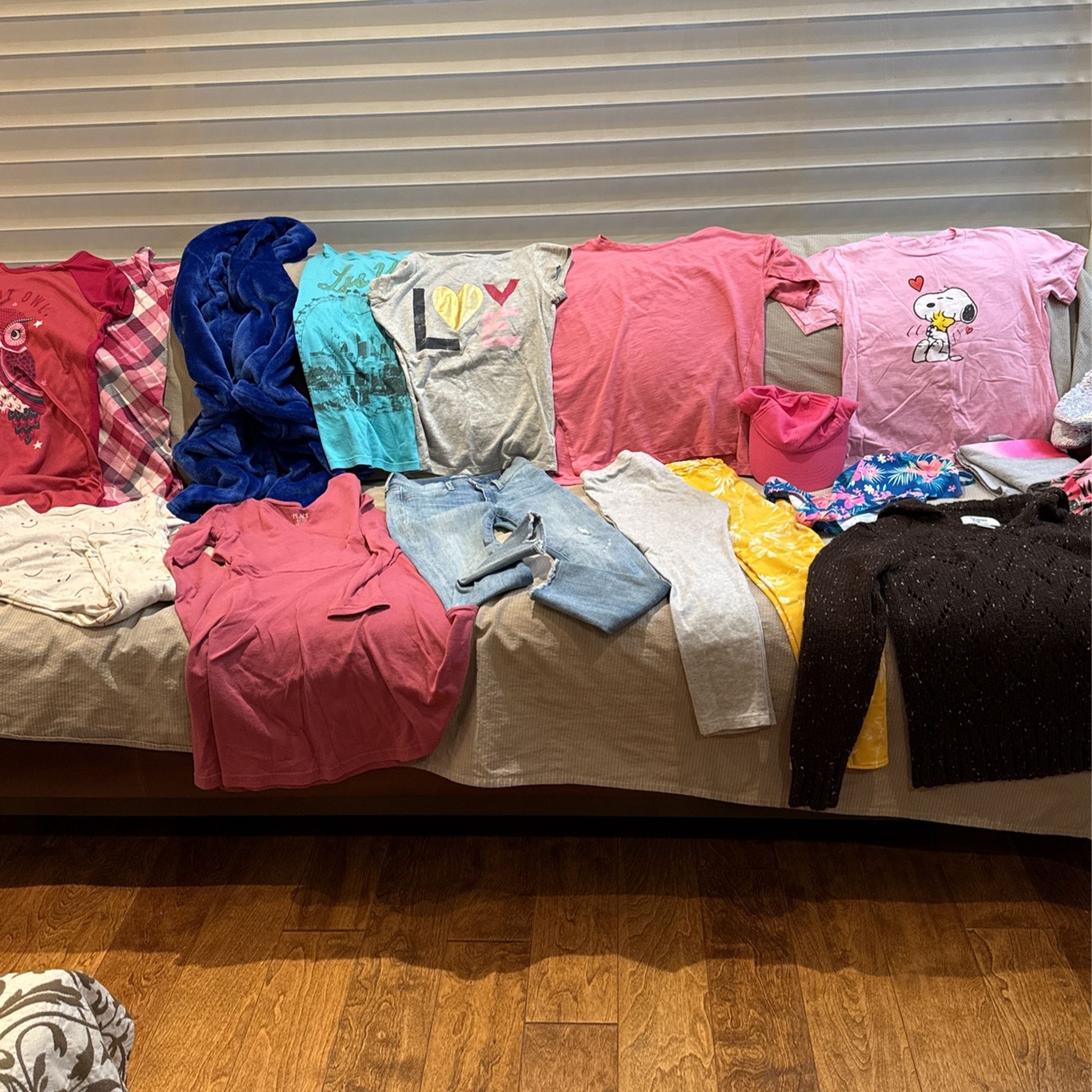 Girls Clothes Sizes 10 - 12 Giant Bundle