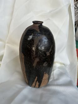 Hand Made Ceramic Vase 8”