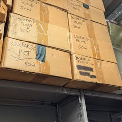 Seven Boxes Of Par 30 Flood Light 50watt