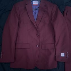 Opposuits Men’s Burgundy  Suit