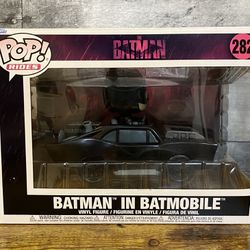 Funko Pop Movies Rides Batman In Batmobile # 282 DC Comics 2021 ~ Sealed