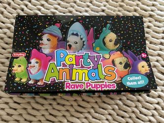 Schylling Party Animals Rave Puppy Squishies