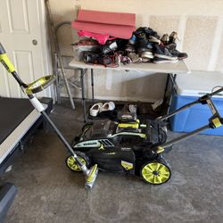 Ryobi Lawn Mower And Weed Eater