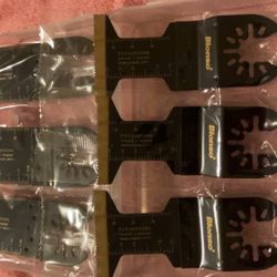 oscillating Saw Blades Titanium Coated Made In Japan, Dewalt Milwaukee Ryobi Rigid Makita Hitachi, Plus Free Item