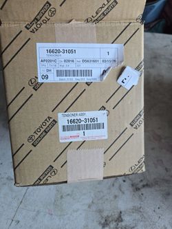 2015 Toyota 4runner water pump and pulleys