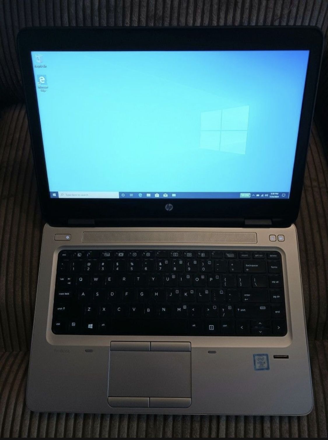 HP ProBook 14" Laptop Intel Core i5 16 GB RAM 256 GB M.2 SSD DVDRW USB C Port Windows Professional OS