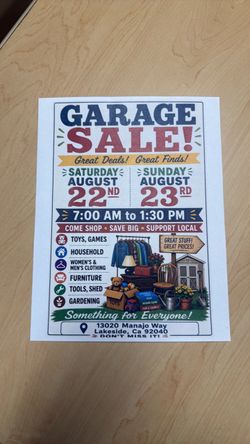 Garage Sale