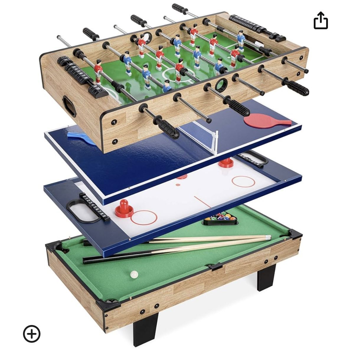 Game Table (soccer, Table Tennis, Hockey, Pool) 