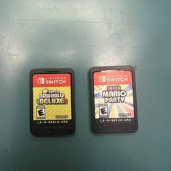 Nintendo Switch Games (Mario)