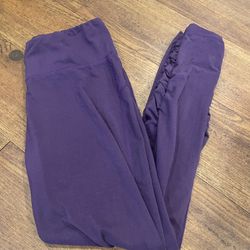 Bally Total Fitness Purple Leggings