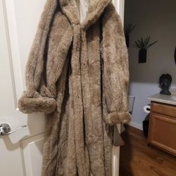 Faux Fur Coat 