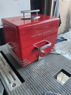 Retro Style Hot Dog Bun Warmer