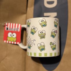 Keroppi Glass Cup