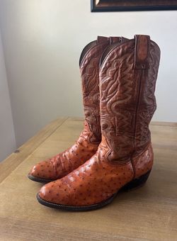 Ostrich Boots Size 11.5 (used)