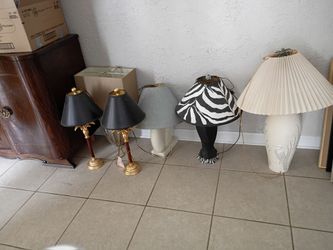 Assorted lamps