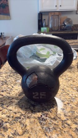 FREE 25 lb kettle bell