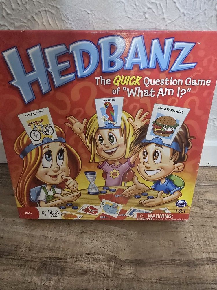Hedbanz – The Quick Question Game (Ages 7+, 2–6 players)