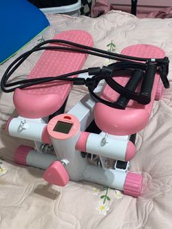 Mini Stepper with Resistance Bands