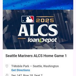 ALCS Game 3 (1 Ticket Left) 