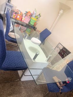 Glass table