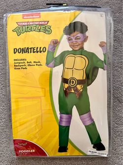 Ninja Turtle Costume Donatello 3-4T