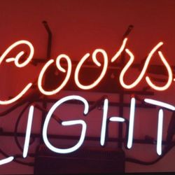 Coors Light Neon