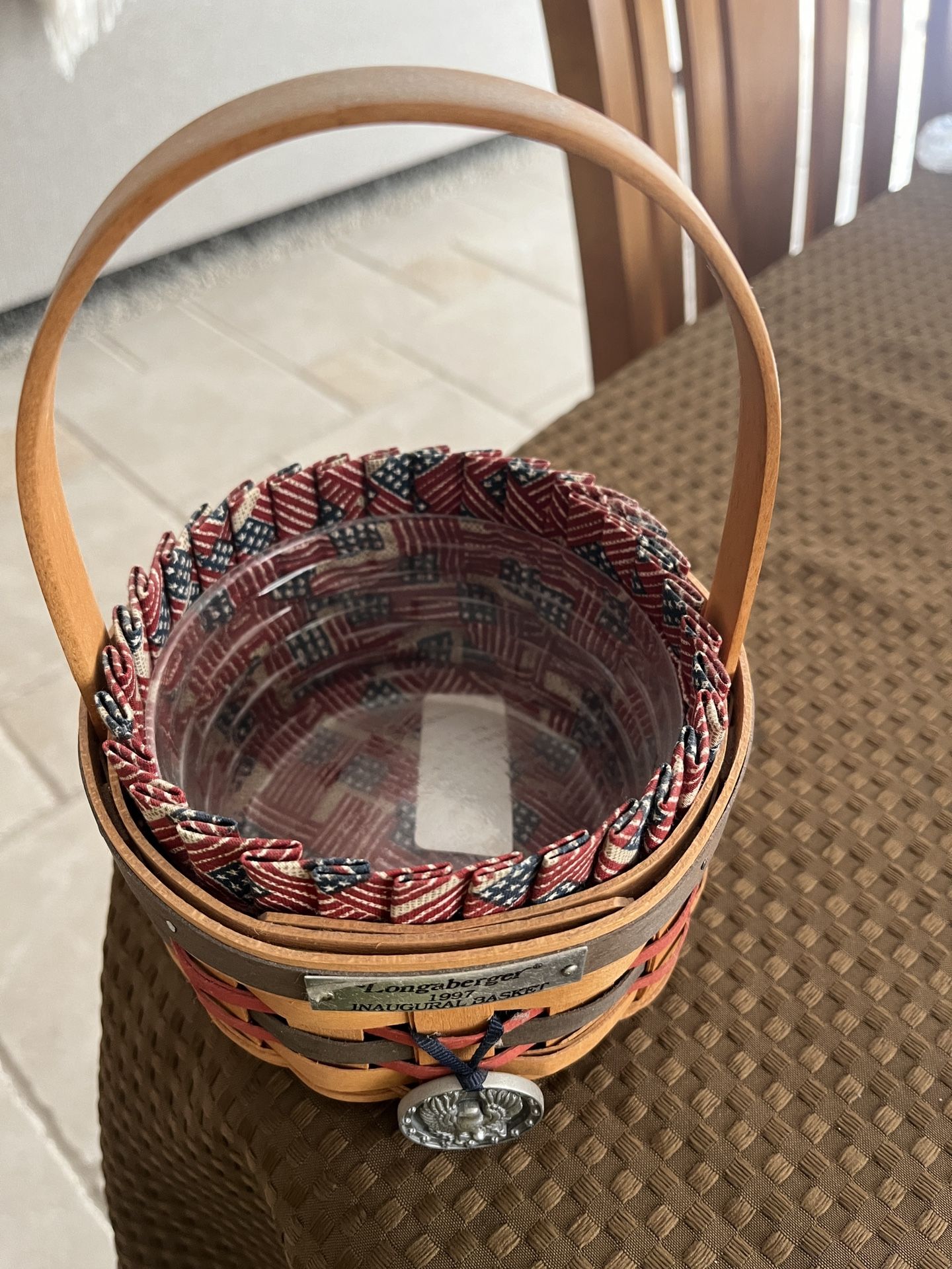 Longaberger 1997 Inaugural Basket
