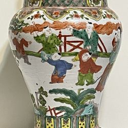 Antique Chinese Lamp Vase