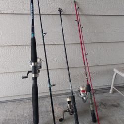 The Black 12ft  Fishing Pole Is the only left 