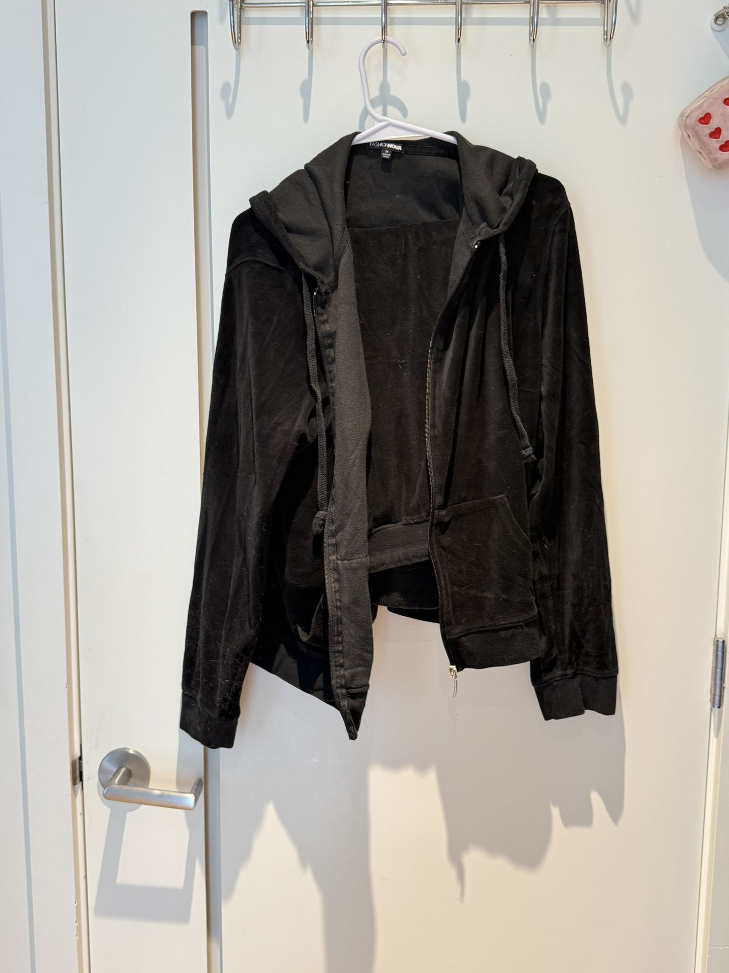 Fashion Nova Velour Sweatsuits 3X Plus Size