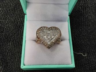 Women's Ring - Rose Gold 10k (.417) 7.5 grams Size 8.5