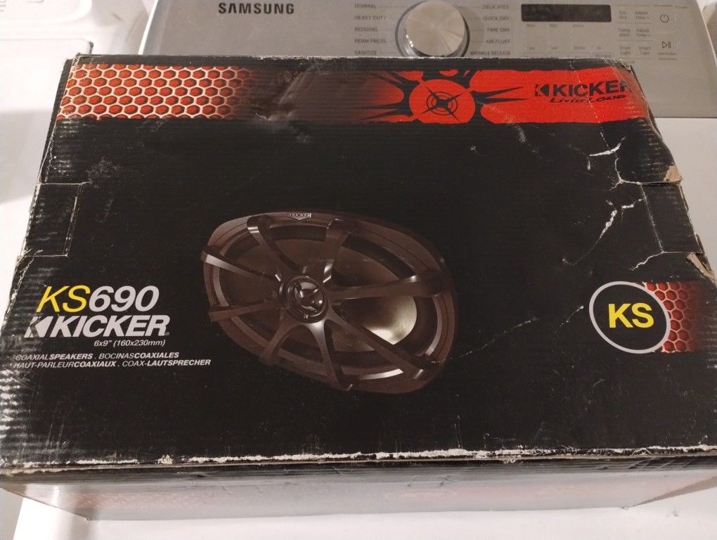 Ks Car Kicker Speaker Brand New 