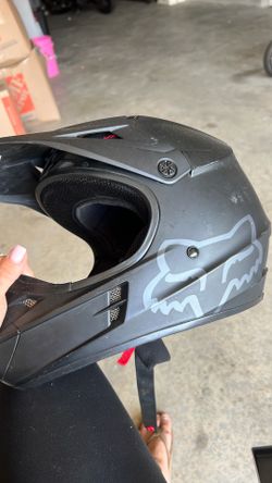 Small fox dirtbike helmet