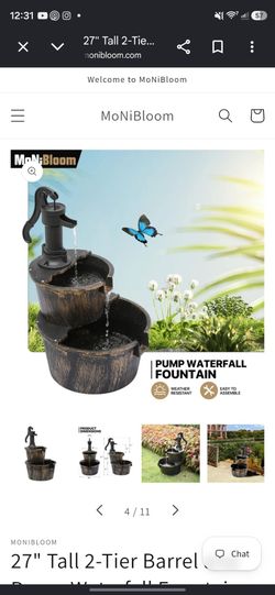Garden Water Fountain