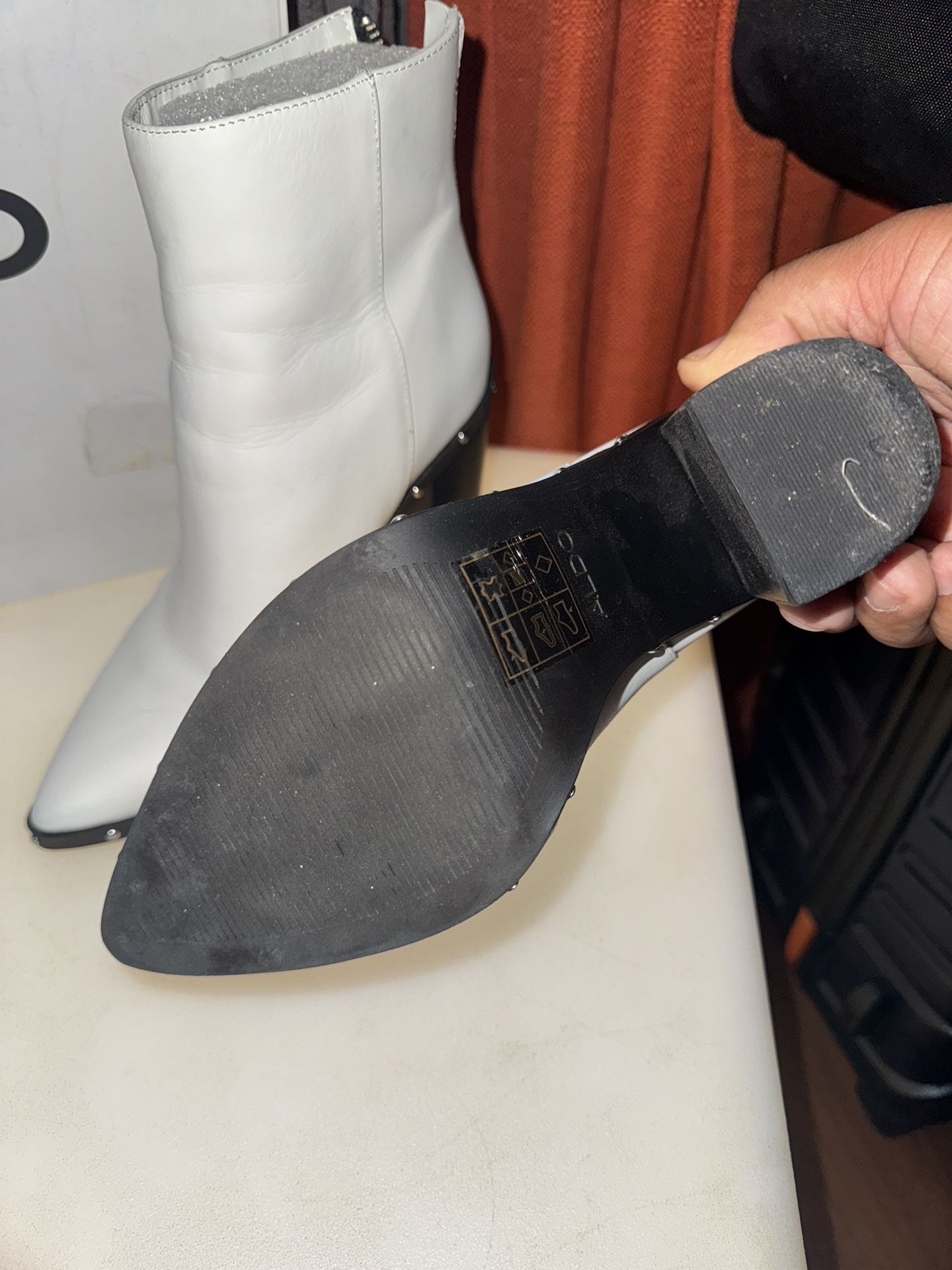 ALDO WHITE BOOTS